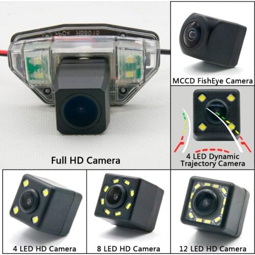 Car Full HD 1280*720 1000TV Reverse Backup Wireless Parking Monitor Rear View Camera For Honda CRV Fit Crosstour Odessey Pilot