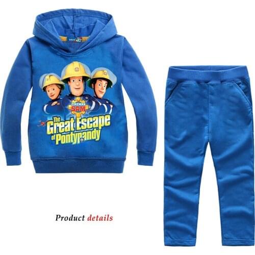 Boys/Girls Childrens Hoodie Set New Childrens 2-15 Years Old Spring and Autumn Hoodie Top + Pants Two-piece Sports Casual Suit