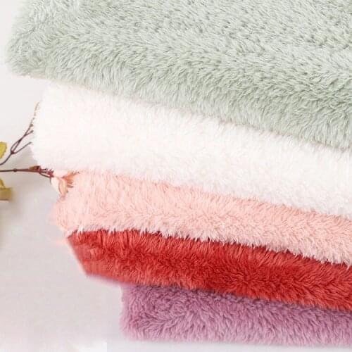 New style double-sided polyester Arctic velvet fabric, warm pajamas, home textiles, clothing, toys, knitted fabrics