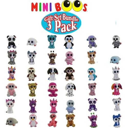 Ty Mini Boos Hand Painted Collectible Figurines Series Random 3pcs/set