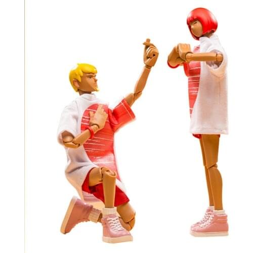 COME4ARTS LOVE-001 20cm Fashion Doll LOVE Valentine Series Fashion Declaration of Love for Valentines Day Gifts