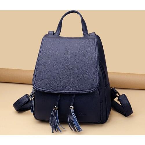Fashion Backpack Shoulder Bag Back Backpack Academy Bagpack Backpack Women PU Womens Backpack Girl Schoolbag Rucksack
