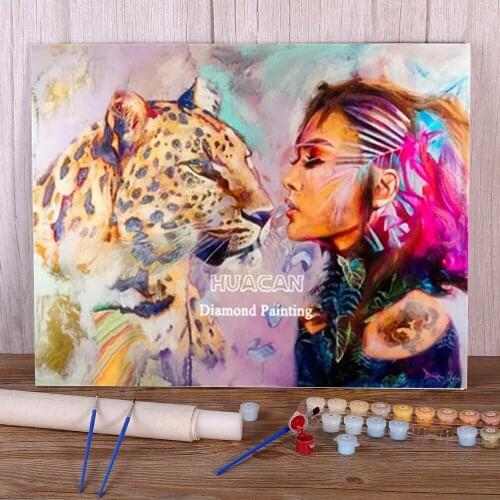 Beauty Wolf Animal Coloring By Numbers Painting Package Oil Paints 50*70 Picture By Numbers Photo Wall Paintings Drawing