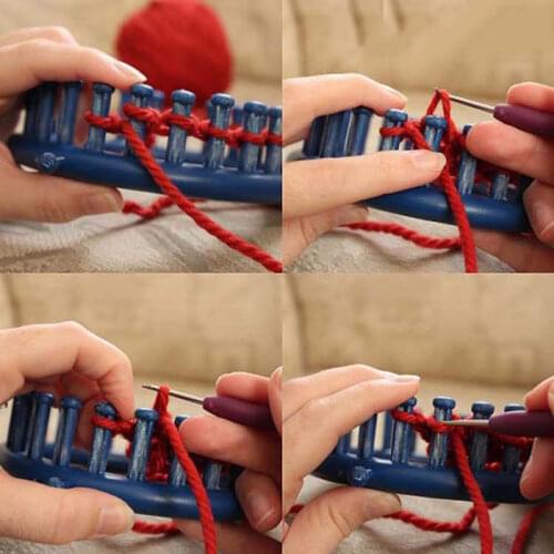New 4 Pcs/ Set DIY Round Circle Hat Knitter Knitting Loom Kit 4 Size 14cm 19cm 25cm 30cm MUMR999