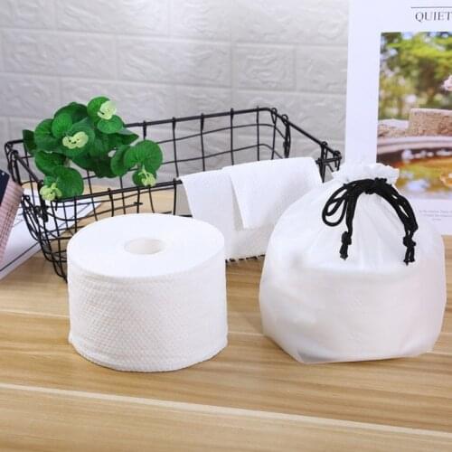 Disposable Face Towel Ultra Soft Thick Cotton Facial Tissue Washcloth Dry Wipes Makeup Remover Cleansing Towelettes