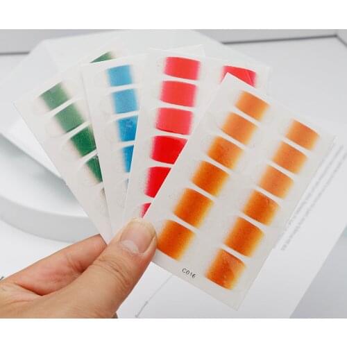 Pure Solid Color Nail Wraps DIY Decals Plain Stickers Nail Sticker set Minimalist Design Nail Strips Nail Designs Nail Strips