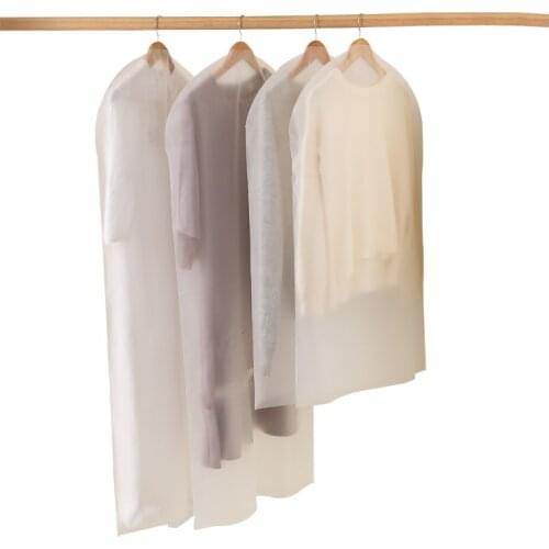 Transparent Clothes Dust cover Dress Coat Suit Covers Garment Bag Home Storage Bag Wardrobe closet Organizer