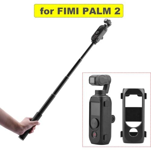 Selfie Stick Extended Fixed Frame for FIMI PALM 2 Handheld Gimbal Bike Bracket 1/4 Adapter Extension Adapter Frame Back Clip