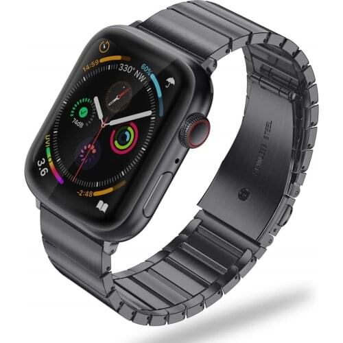 Business Band for Apple Watch Strap 44mm 42mm 40mm 38mm Stainless Steel Replacement iWatch Series 6/SE/5/4/3/2/1 Wristband