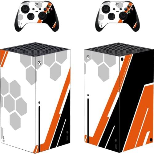 CS Style Xbox Series X Skin Sticker for Console & 2 Controllers Decal Vinyl Protective Skins Style 1