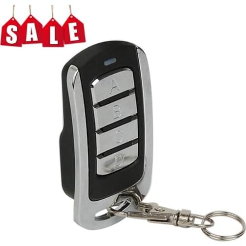 Gate Control For 287 To 868 MHz Garage Door Remote Control Duplicator 433.92 Opener Fixed & Rolling Code 433MHz Garage Command