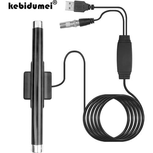 36DB Amplifier Signal Booster Satellite Signal Receiver for DTV/HDTV LED Light Design HD Digital TV Antenna Indoor High Gain