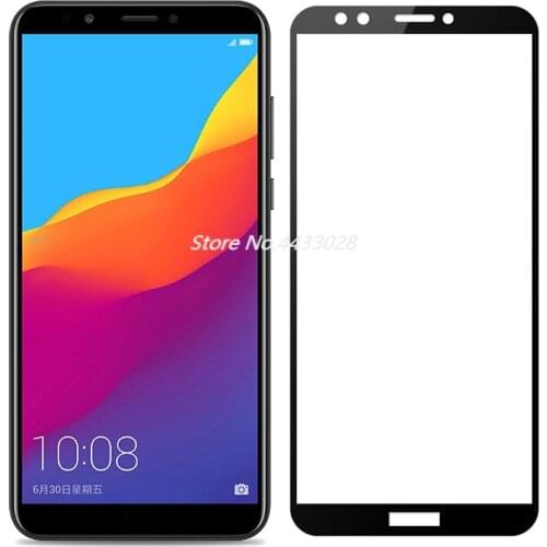 Tempered Phone Glass For Huawei Honor 7A Pro Enjoy 8E Full Cover Screen Protector For Huawei Honor 7C Russian Version Film Glass