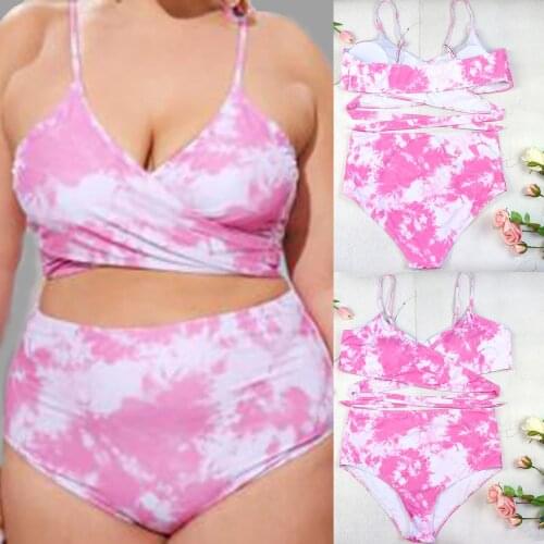 Sagace pink Junior Girl Series swimsuit beach hot spring swimming womens fashion comfortable neck split Size Swimsuit