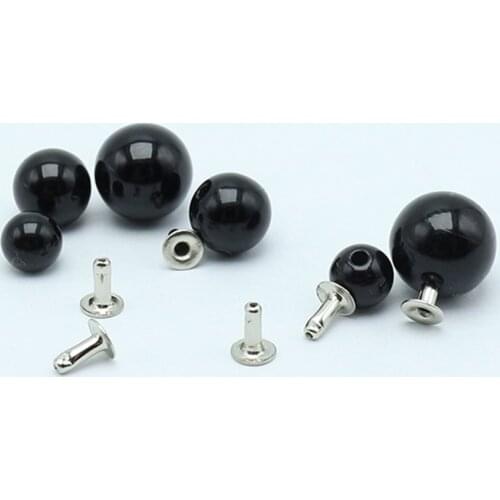 1pcs 2021 Fashion Hand-press DIY Pearl Rivets Craft Cap Pearl Knitting Hat Uppers Clothes Bridal veil Decoration Garment Beads