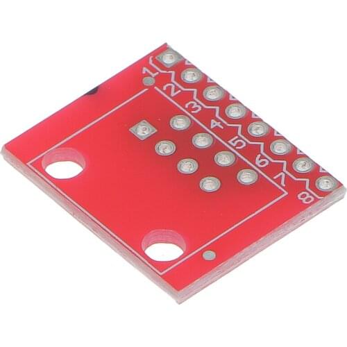 1Pcs RJ45 Connector (8P8C) and Breakout Board Kit for Ethernet Jacks