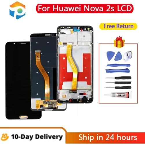 AAA+++ For Huawei Nova 2s LCD Display Touch Screen Digitizer Assembly Replacement Tool For Nova2s HWI-AL00 6.0" LCDs Screen