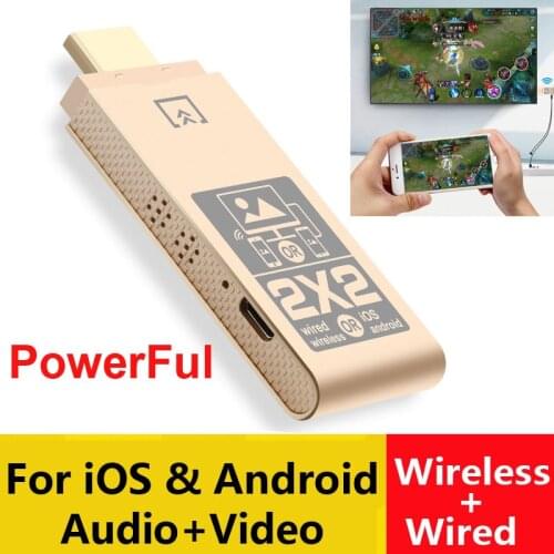 IOS Android Phone to TV HD Wireless Wifi Display Dongle HDTV Adapter for iPhone 11 12 Pro XS MAX 8 For Samsung S8 S9 S10 S20 5g