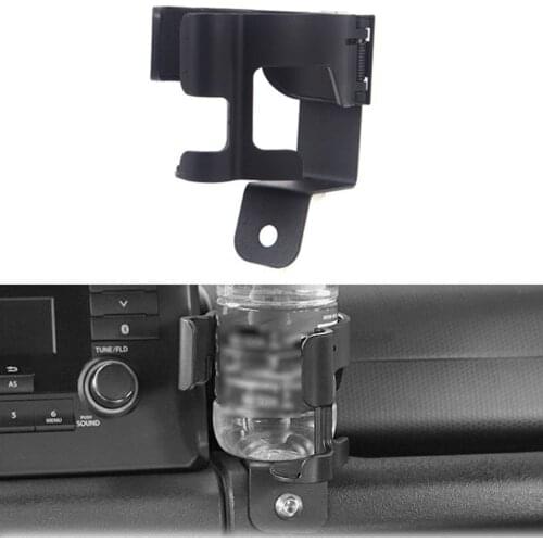 Car Mount Water Cup Bracket Drink Stand Fix with Screws for Suzuki Jimny 2019 2020 Mobile Phone Drink Bottle Interior Organizer