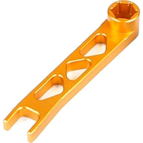 Alloy CNC Spark Plug Wrench Fit for 1/5 HPI ROVAN KM BAJA 5B RC Car