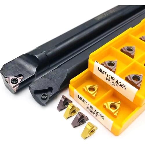 SNR SNR0008K11 SNR0010K11 SNR0012M11 SNR0013N11 SNR0016Q11 Internal thread turning tool holder for MMT11IR AG60 carbide inserts
