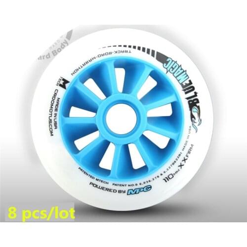 New Arrival Black Magic XXFirm XXF 110mm 100mm 90mm Speed Wheel for Track Road Marathon for MPC Inline Speed Skates Tyre Cadomo