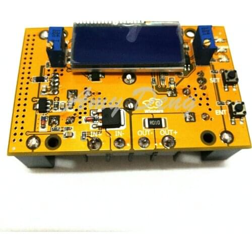 10A DC high power adjustable buck module constant voltage constant current LCD screen voltage & current double display