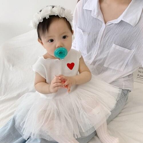 New Born Baby Girl Clothes Summer 2020 Infant Baby Girl Dresses Princess 3 6 9 Months White Christening Dress for Baby girl