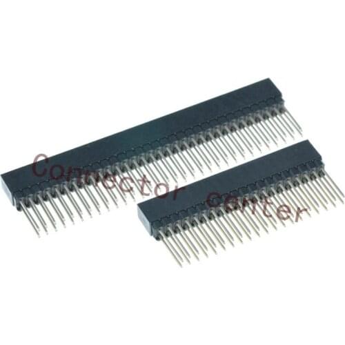PC104 Connector 2.54mm Pitch 64Pin+40Pin 1.4Pin 180Degree Straight Female Header Length Of Pins 12mm