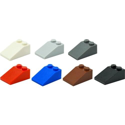 Assembles Particles MOC Parts Slope 33 3x2 Slope Roof Bricks DIY Accessories Building Blocks Compatible With 3298 Toys For Kids