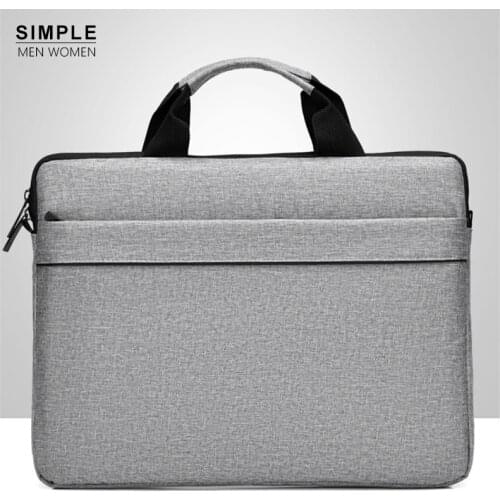 Unisex Laptop Bag 13.3 14 15.6 Inch Waterproof Notebook Case Sleeve For Macbook Air Pro 13 15 Computer Handbag Briefcase Bags