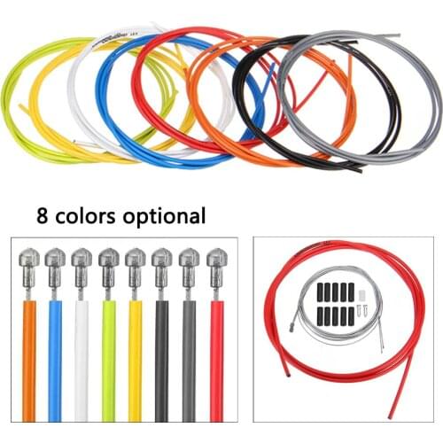 Bike Bicycle Front Rear Inner Outer Wire Brake Shifter Gear Derailleur Hose Housing cable Kit MTB Road bike bicycle