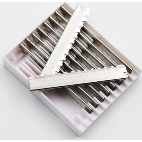 10pcs/set sharp thinning blade straight razor hairdressing razor cutting scissors hairdresser razor haircuts barber shop supply