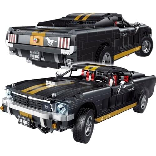 1817pcs Sport Racing Muscle Car Building Blocks Creatores City Super Car Expert Bricks Set Vehicle Model Children Kid Toys Gift