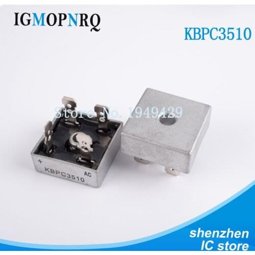 2PCS/LOT KBPC3510 35A 1000V DIP Diode Bridge Rectifier
