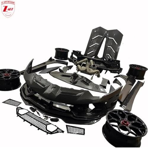 2011-2020 Z-ART LP700 SVJ body kit for Aventador SVJ body kit for LP720 retrofit body kit for LP740 SVJ body kit with wheel