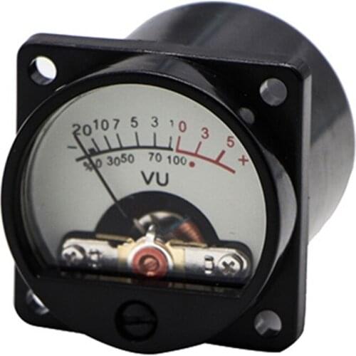 6V-12V Panel VU Meter Bulb Warm Back Light Recording Audio Level Amp Meter 1PC