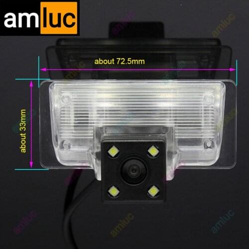 CCD Wide Degree 12LED Car Rear View Camera for NissanTeana Sylphy Altima TIIDA Almera 2013 Almera G15 / Sentra B17 / Bluebird