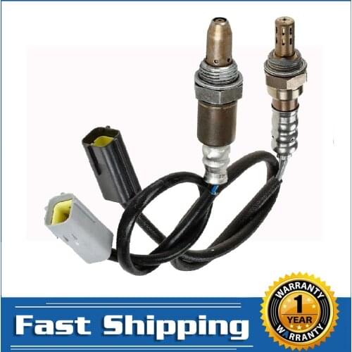 2pcs 4 Wires Upstream Oxygen O2 Sensor Air Fuel Ratio Sensor Downstream For Nissan Cube Versa 1.8L Sentra 2.0L 2.5L Auto Parts