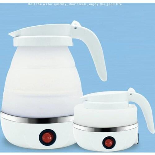 Compact Size Home Electric Kettle Durable Silicone Foldable Portable Travel Camping Water Boiler Electric Appliances