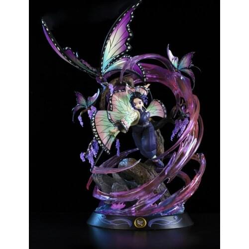 NEW Demon Slayer GK Demon Transformation Kamado Nezuko Kochou Shinobu GK Anime Action Figure Model Statue Collection Toy gift