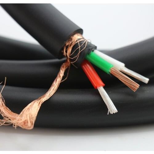 HI-end HIFI 314 copper Silver diy AC power cable hifi power core audio power cable audio CD connecting line
