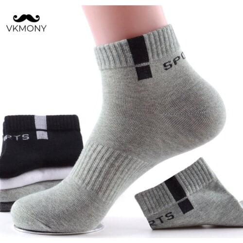 Cotton men socks sport man soft socks 5pairs/lot men athletics socks VKMONY