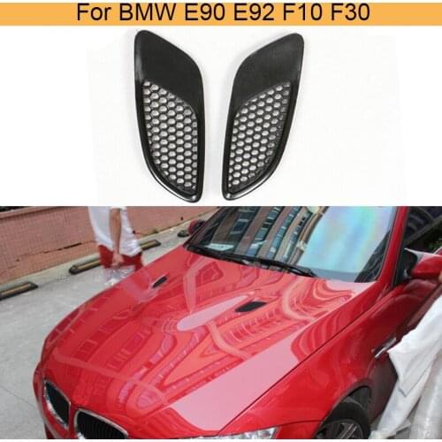 Car Hood Bonnet Air Vent Trim Cover for BMW E90 E92 F10 F30 Front Hood Engine Air Vent Trims Covers PP