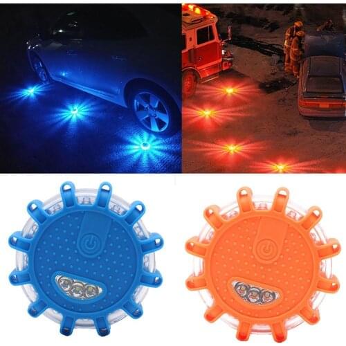 80% Hot Sell Magnetic LED Emergency Police Car Road Flares Warning Light Roadside Beacon Lamp