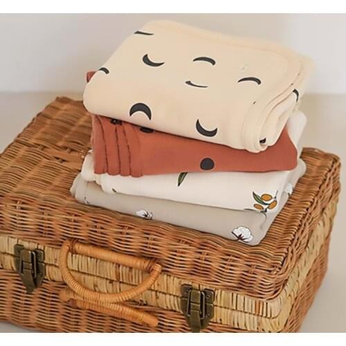 Newborn Baby Blankets Soft Organic Cotton Baby Blanket Muslin Swaddle Wrap Feeding Burp Cloth Towel Scarf Baby Stuff
