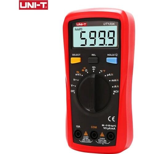UNI-T UT133A UT133B Professional Digital Multimeter AC DC Voltage Tester Voltmeter Ammeter Frequency Capacitance Meter