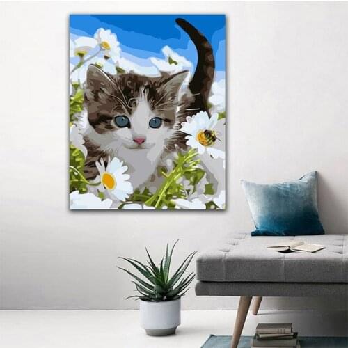 WLDAFEN Pictures Of Cats By Numbers