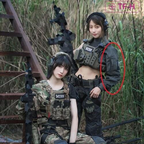 1PC Protects Half Arm Sleeves Tactical Vest Sport Universal Summer T-shirt With Patch Gladiator Function Single Sleeve Hanging