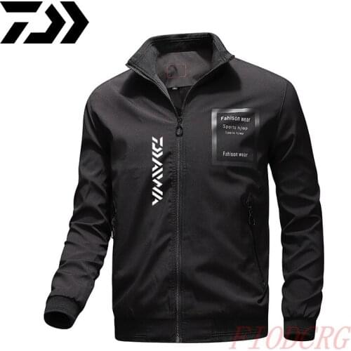 S-8XL Daiwa Fishing Clothing Quick Dry Fishing Clothes Outdoor Dawa Fishing Shirts Mens Breathable Camouflage Fishing Jackets